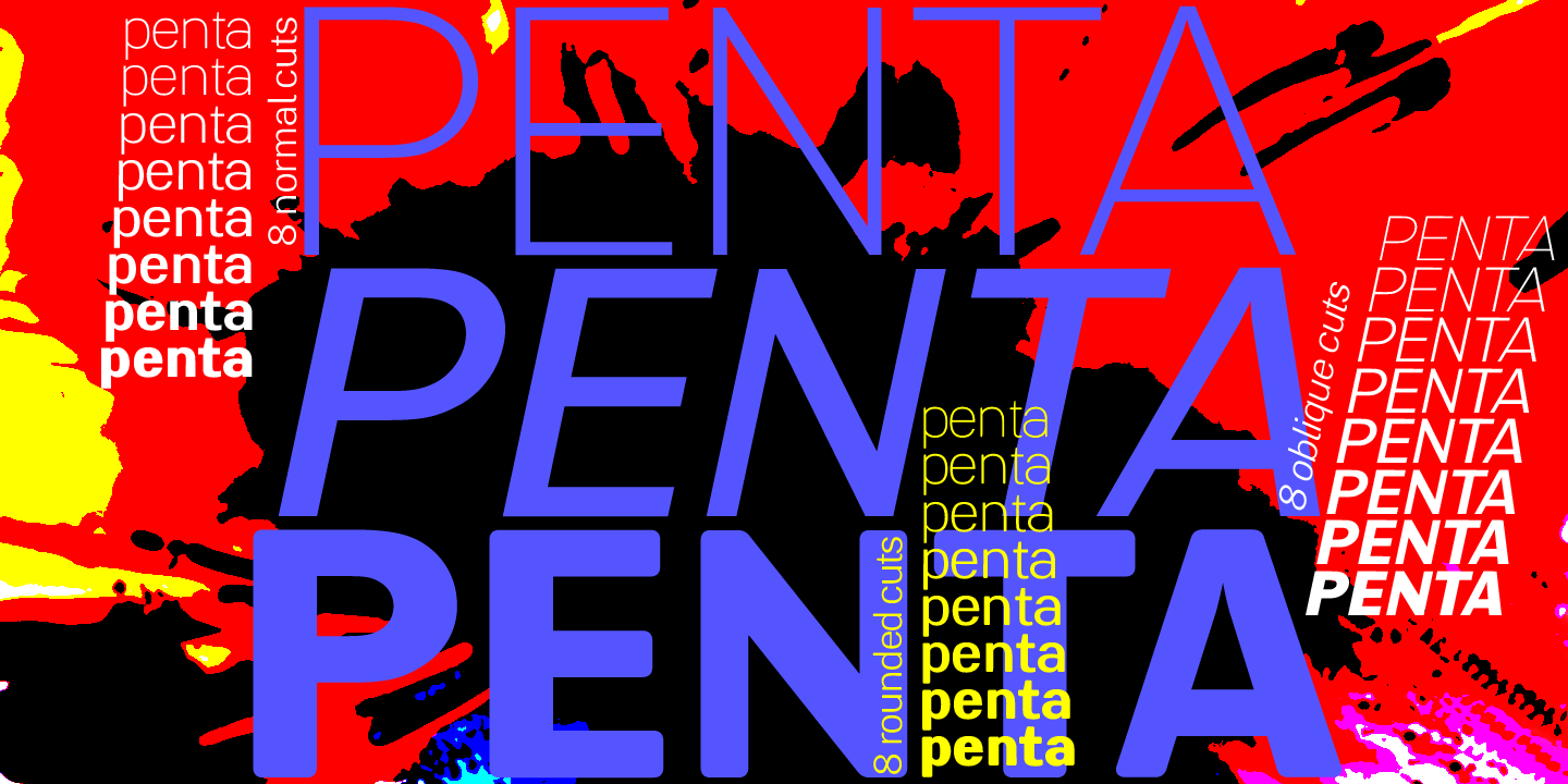 Penta Rounded Font